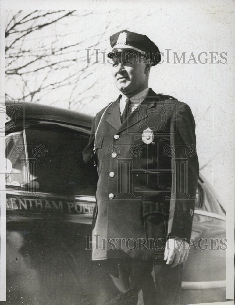 1952 Press Photo Chief Walter Hobbs of Wretham - Historic Images