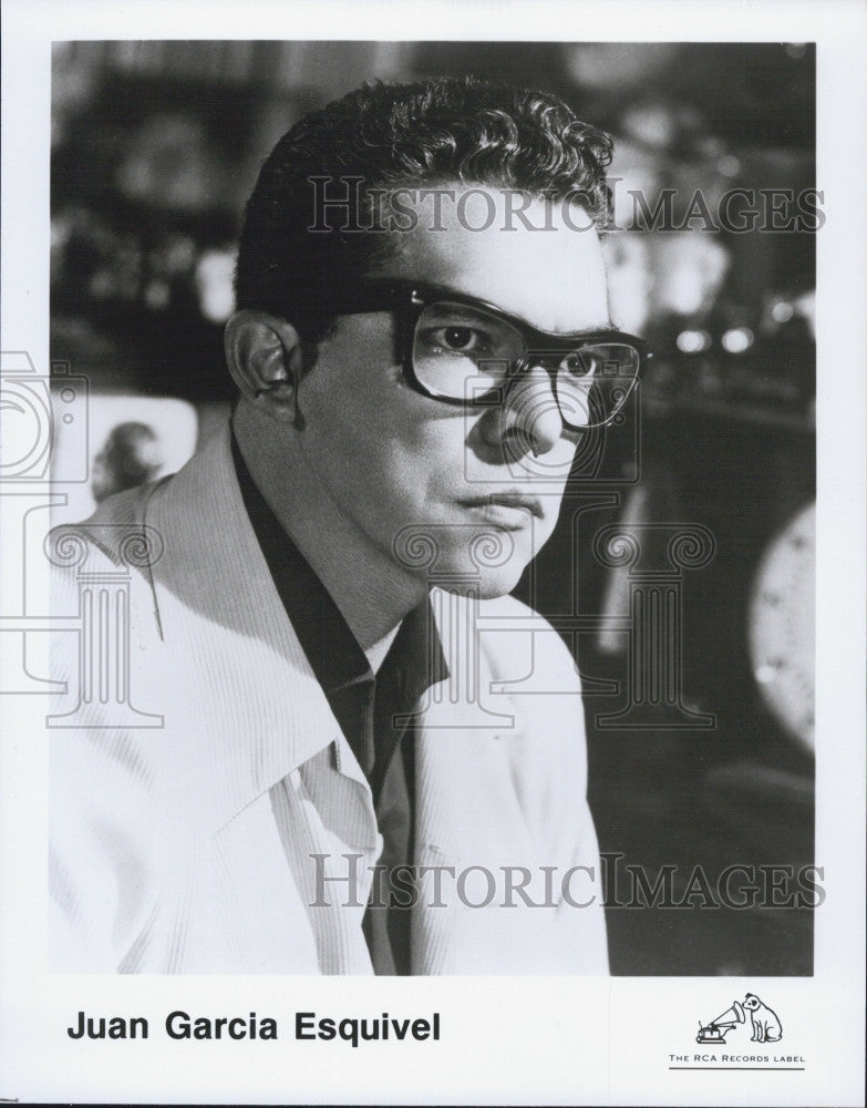 Press Photo Musician Juan Garcia Esquivel - Historic Images