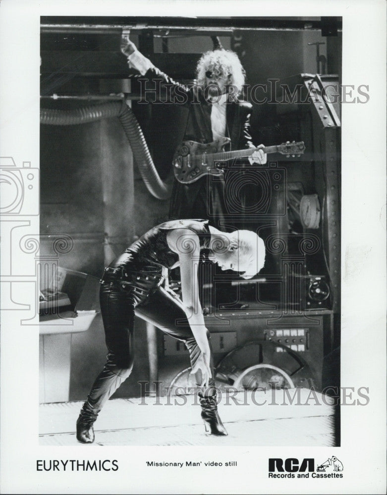 Press Photo Eurythmics - Historic Images