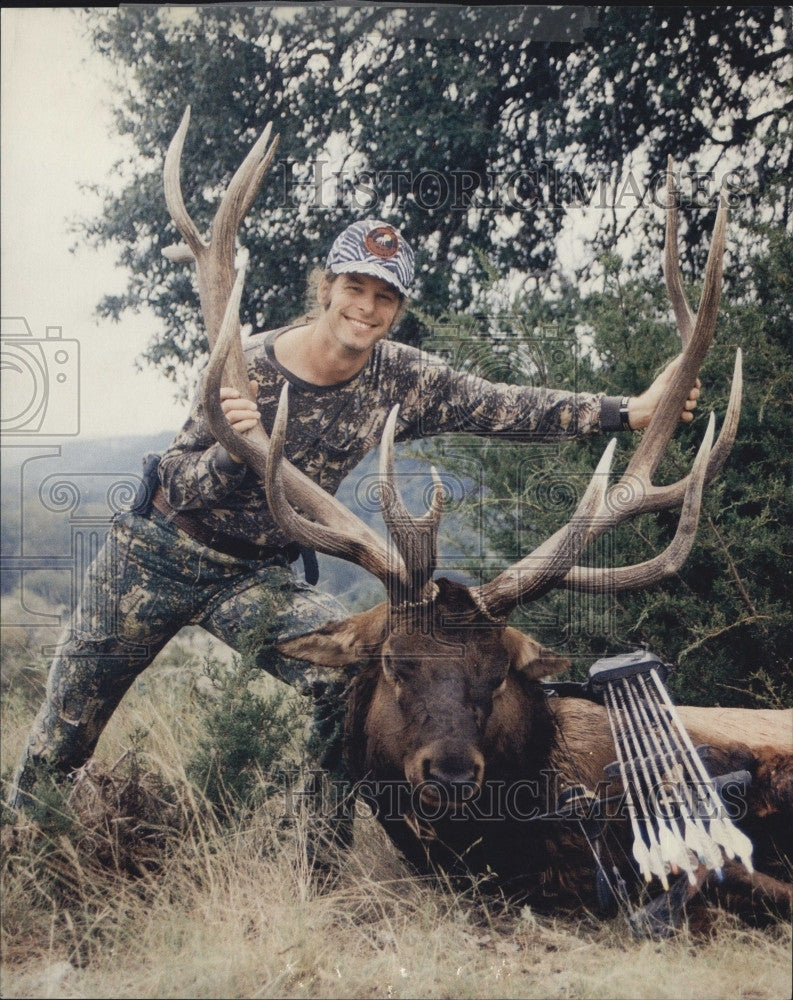 Press Photo Singer/Survivalist Ted Nugent - Historic Images