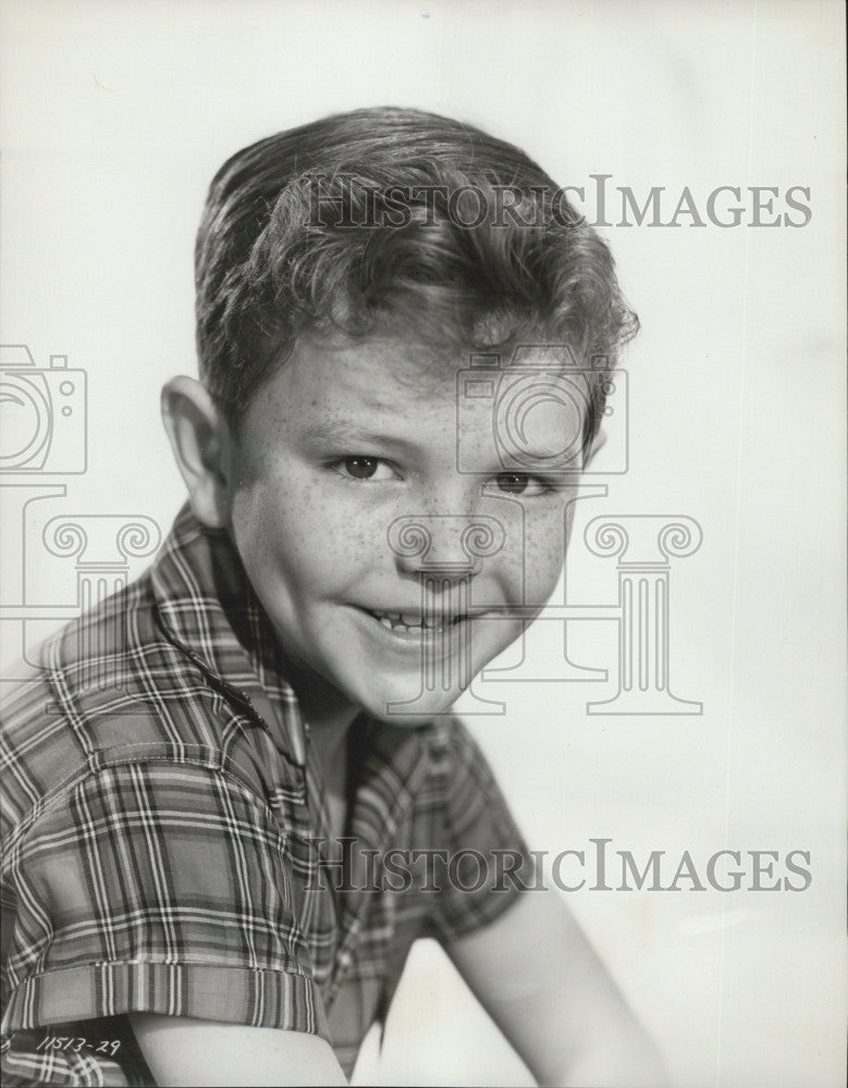 1955 Press Photo Richard Eyer appears in &quot;The Desperate Hours&quot; - Historic Images