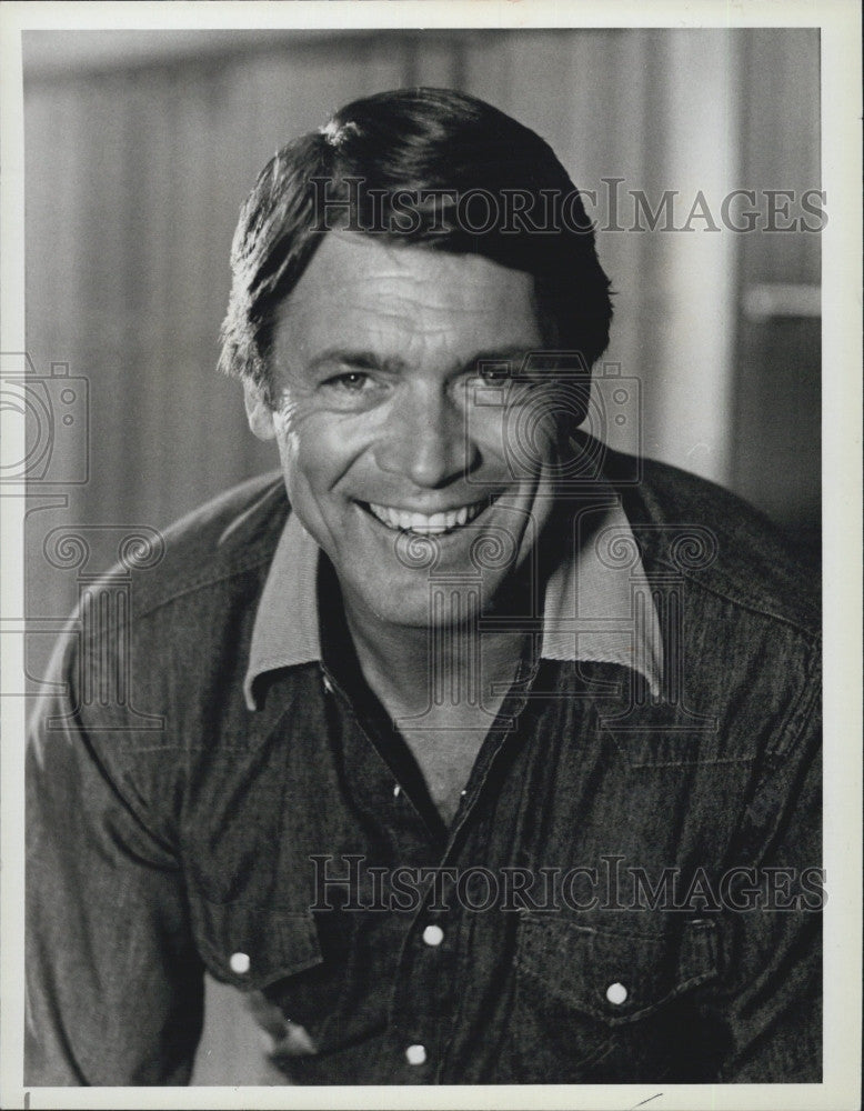 1983 Press Photo Chad Everett in &quot;The Rousters&quot; - Historic Images