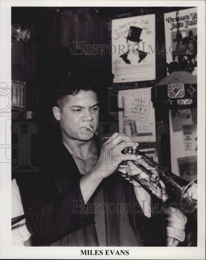 Press Photo Musician Miles Evans - Historic Images