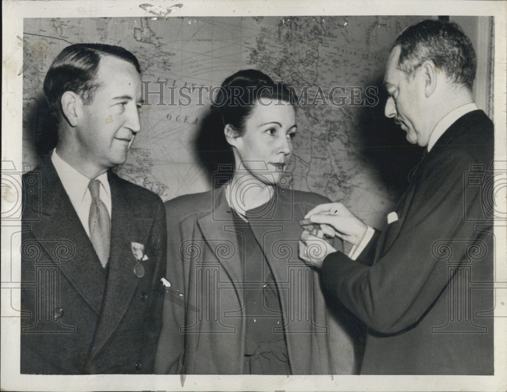 1946 Press Photo Acting Sec. of State Dean Acheson &amp; Llewellyn Thompson - Historic Images