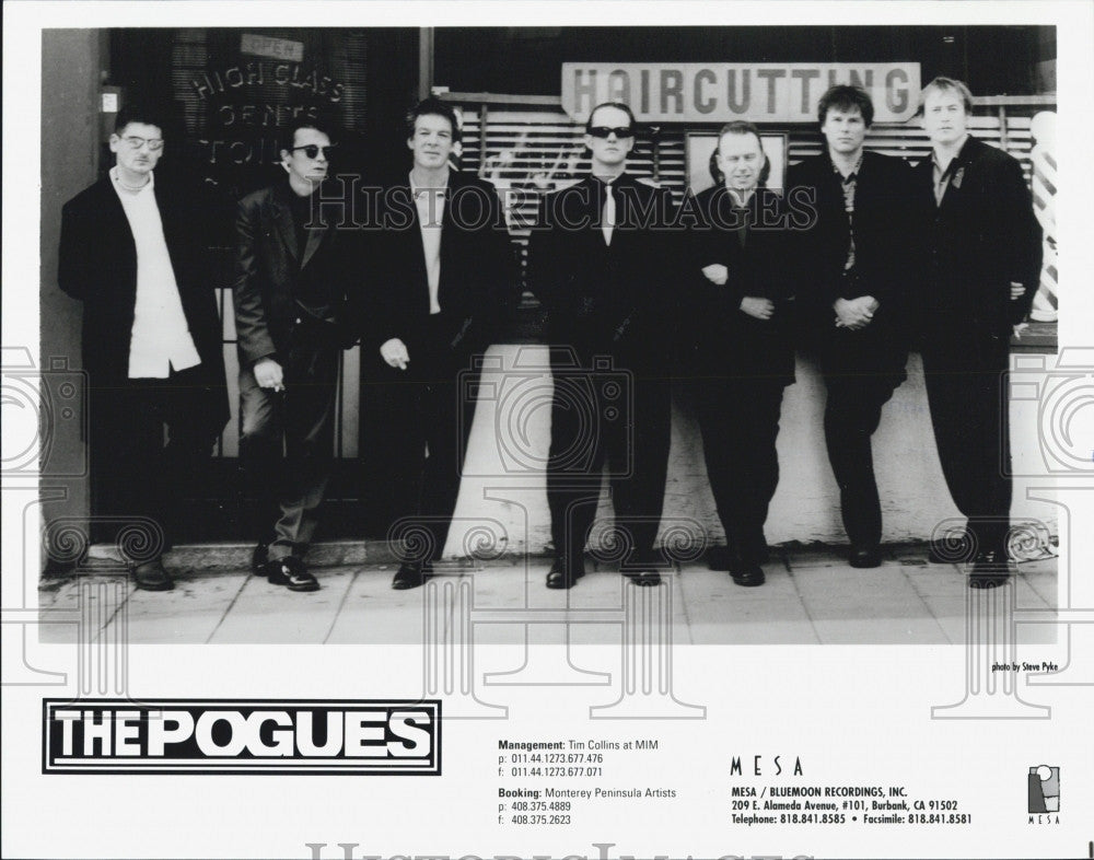 Press Photo The Pogues - Historic Images