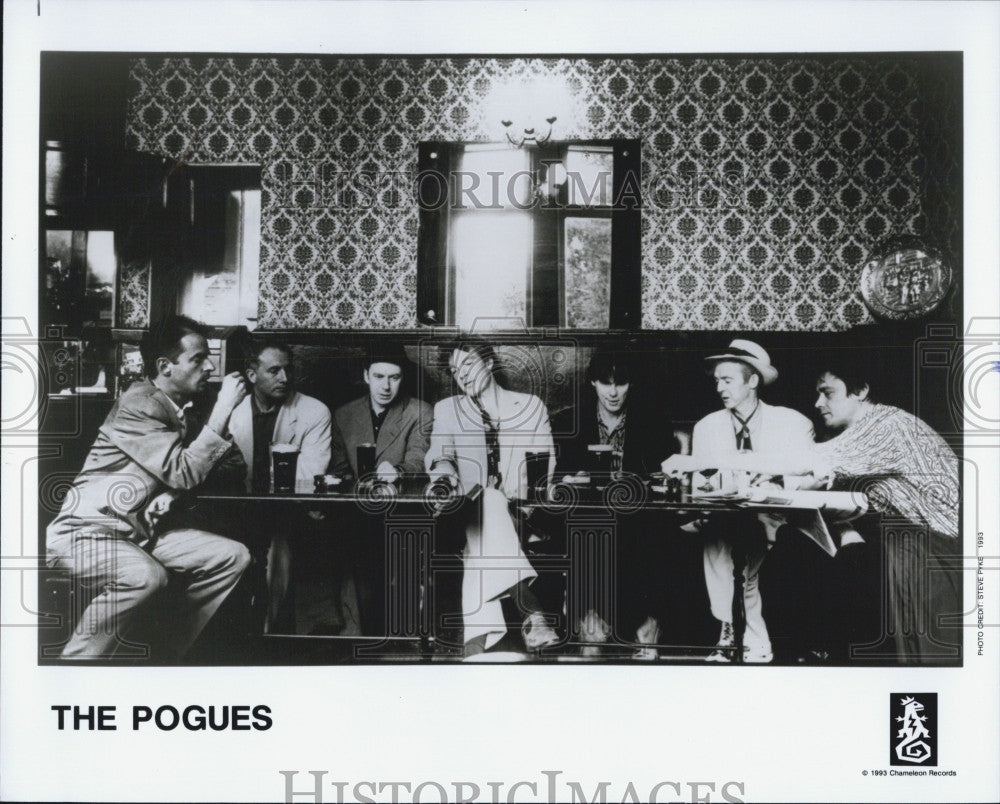 1993 Press Photo The Pogues - Historic Images