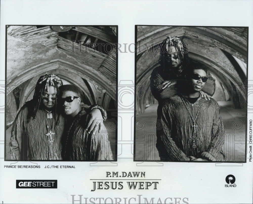 Press Photo P.M. Dawn &quot;Jesus Wept&quot; - Historic Images