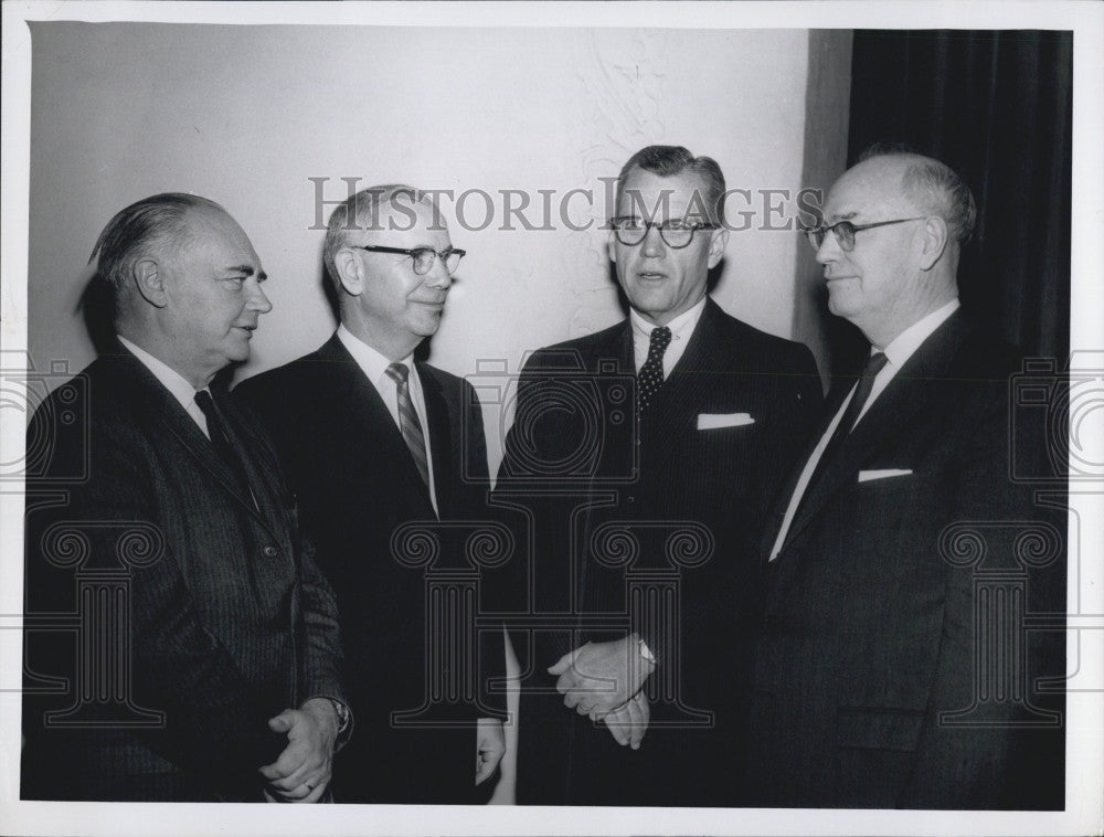 1962 Press Photo Massachusetts Laymens Luncheon Protestant Church Organization - Historic Images