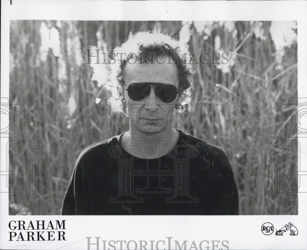 1991 Press Photo  British rock singer and songwriter Graham Parker - Historic Images