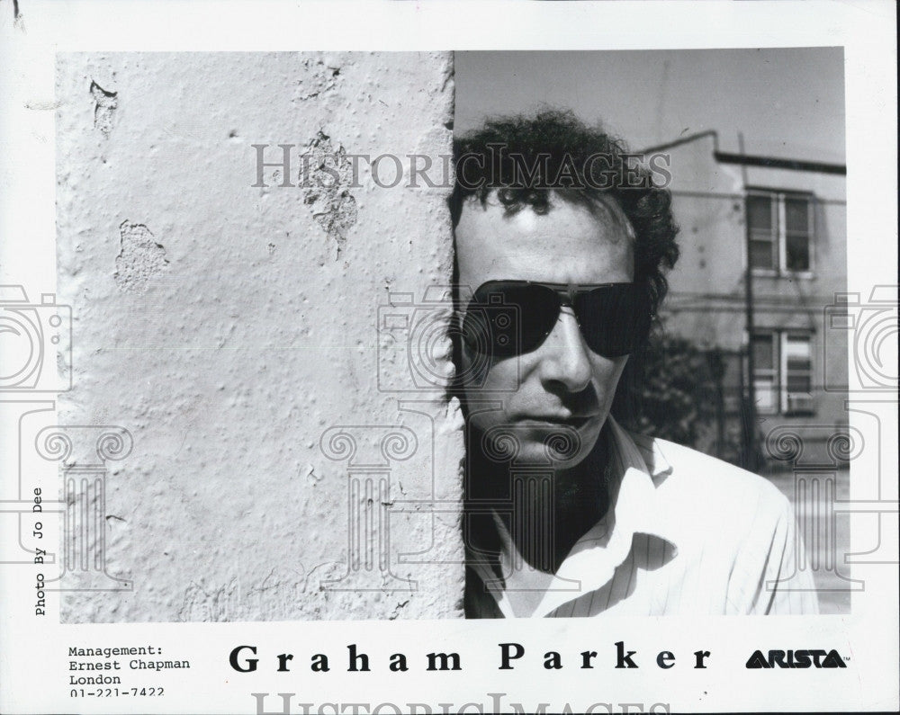 Press Photo  British rock singer and songwriter Graham Parker - Historic Images