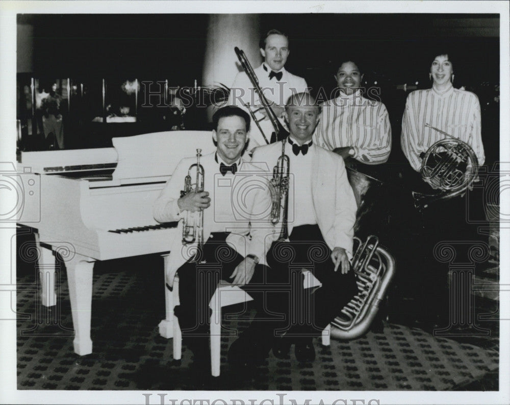 Press Photo Chamber Brass of Boston. - Historic Images