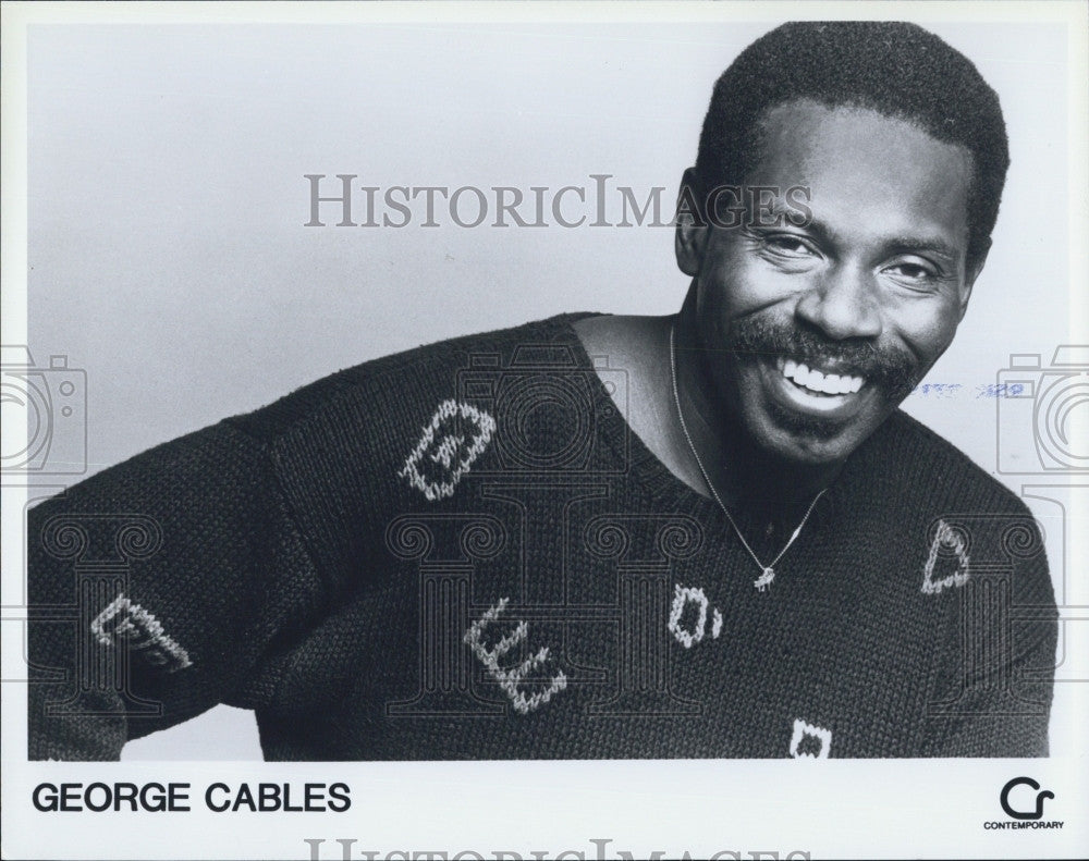 Singer George Cables Vintage Photo Print - Historic Images