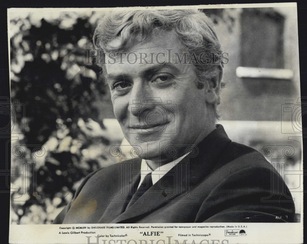 1973 Press Photo Original Alfie Star Michael Caine COPY - Historic Images