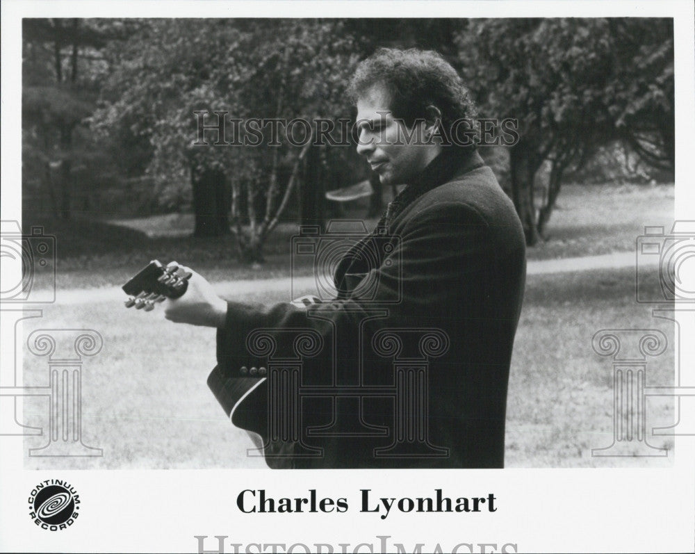 Press Photo Musician Charles Lyonhart - Historic Images