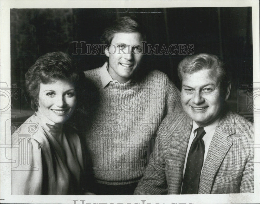 Press Photo Eileen Rose, Jim Caldwell &amp; John Willis - Historic Images