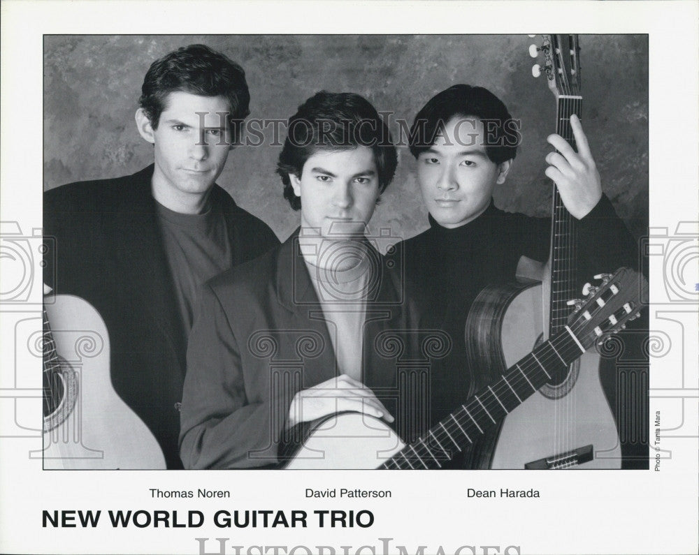 Press Photo New World Guitar Hero Thomas Noren David Patterson Dean Harada - Historic Images