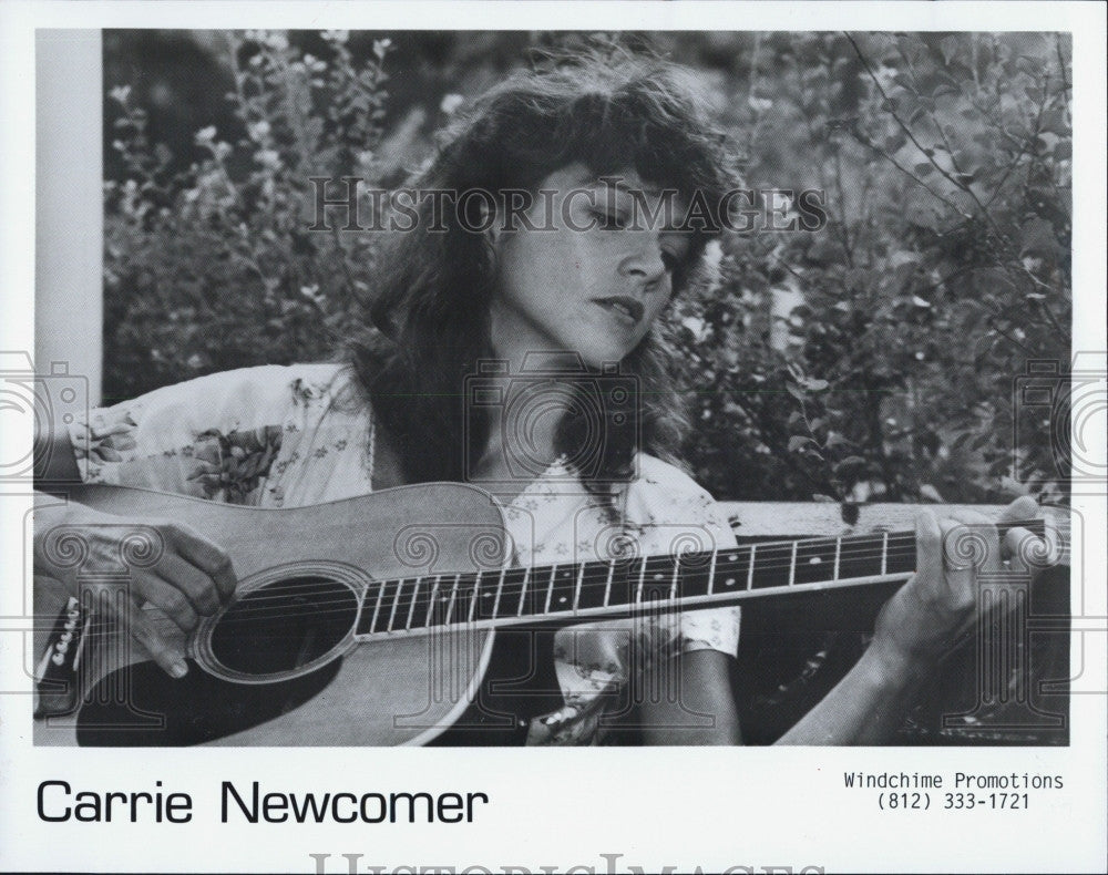 1993 Press Photo Singer Songwriter Carrie Newcomer - Historic Images