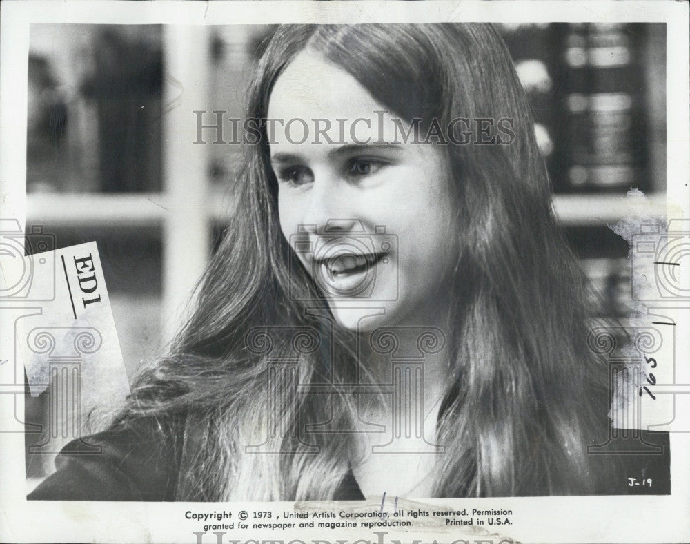 1973 Press Photo Glynnis O&#39;Conner in &quot;Jeremy&quot; a United Artists release - Historic Images