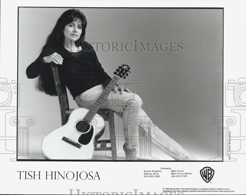 1996 Press Photo Musician Tish Hinojosa to perform - Historic Images