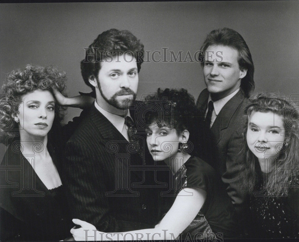 1989 Press Photo Musical Group New York Voices - Historic Images