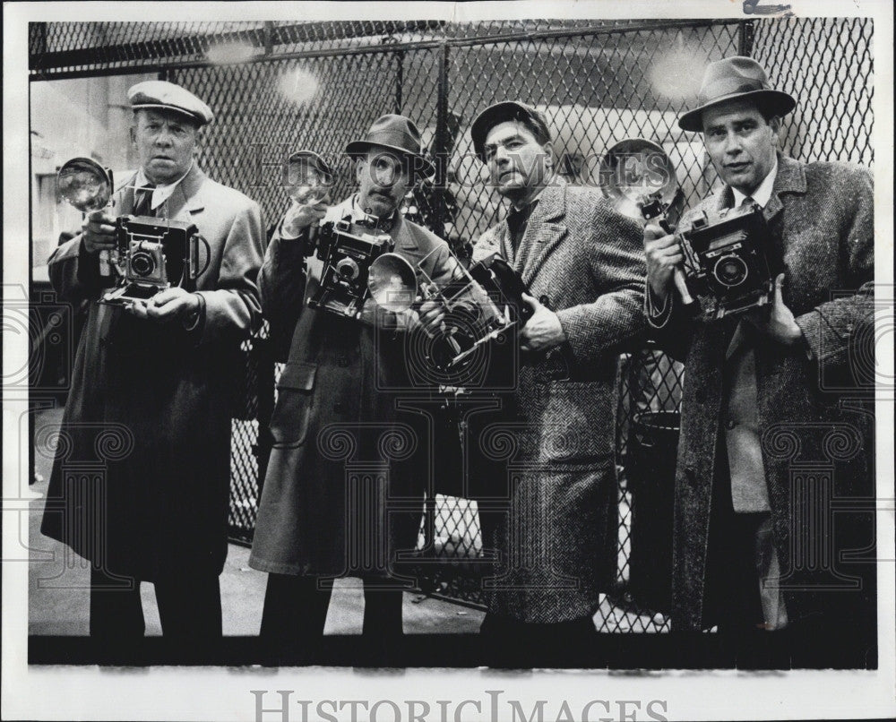 1978 Press Photo Rollie Oxton, Archie Newman, Gene Dixon and John Landers - Historic Images