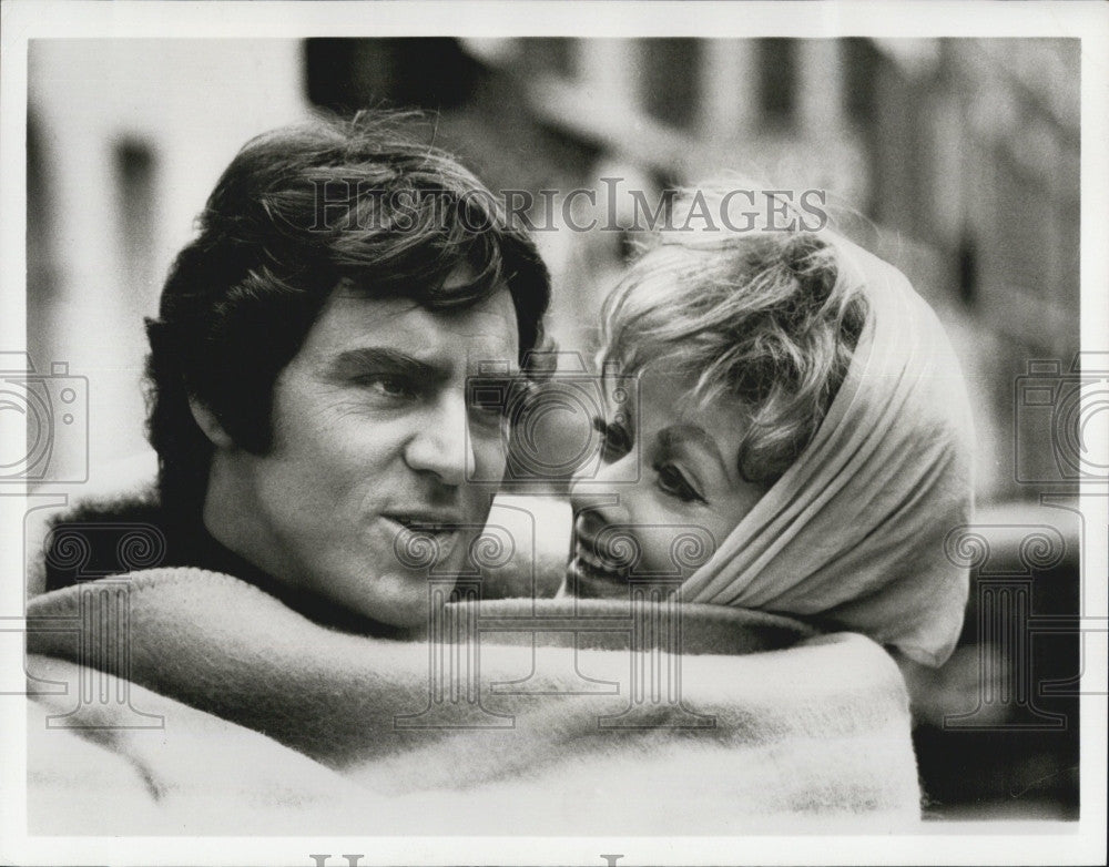 1966 Press Photo Lucille Ball and Anthony Newley in &quot;Lucy in London&quot; Actors Star - Historic Images