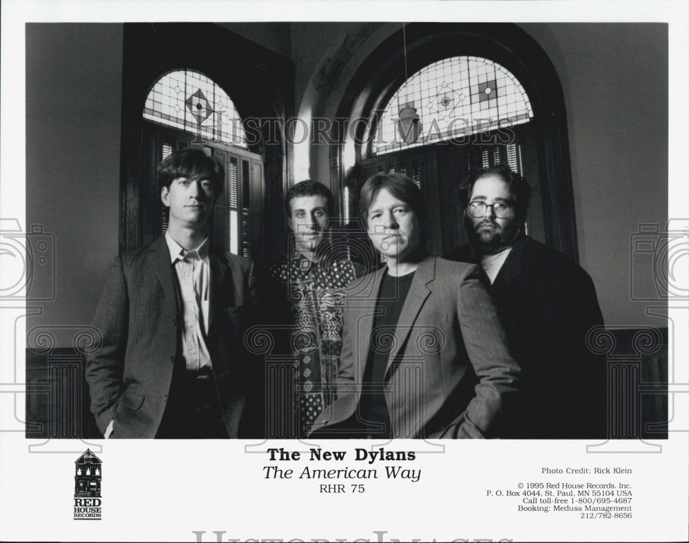 1995 Press Photo The New Dylans &quot;The American Way&quot; - Historic Images