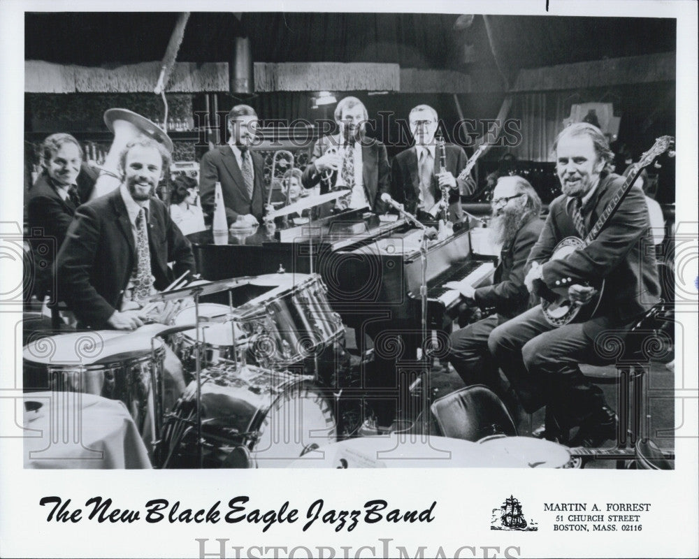 1976 Press Photo The New Black Eagle Jazz Band - Historic Images
