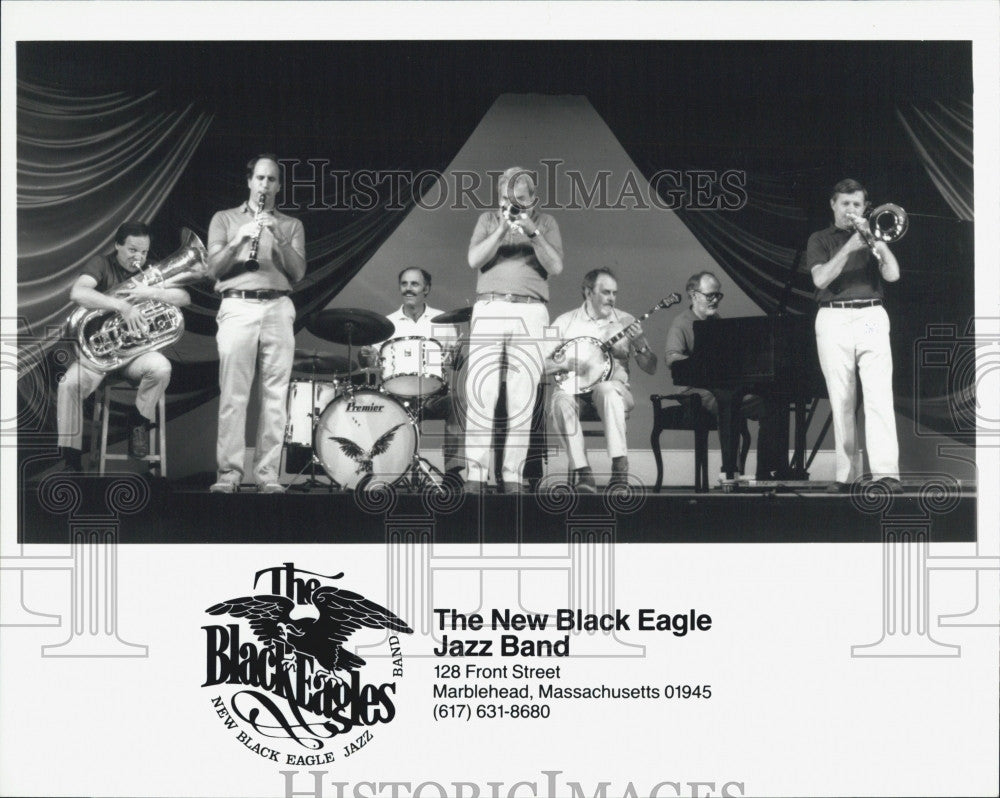 Musical Group The New Black Eagle Jazz Band Vintage Photo Print musical-group-the-new-black-eagle-jazz-band-vintage-photo-print