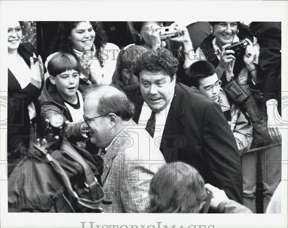 1993 Press Photo Cheers Actor George Wendt Television Show - Historic Images