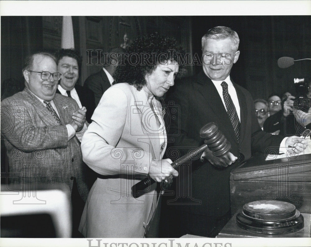 1993 Press Photo Rea Pearlman At The House Chambers - Historic Images