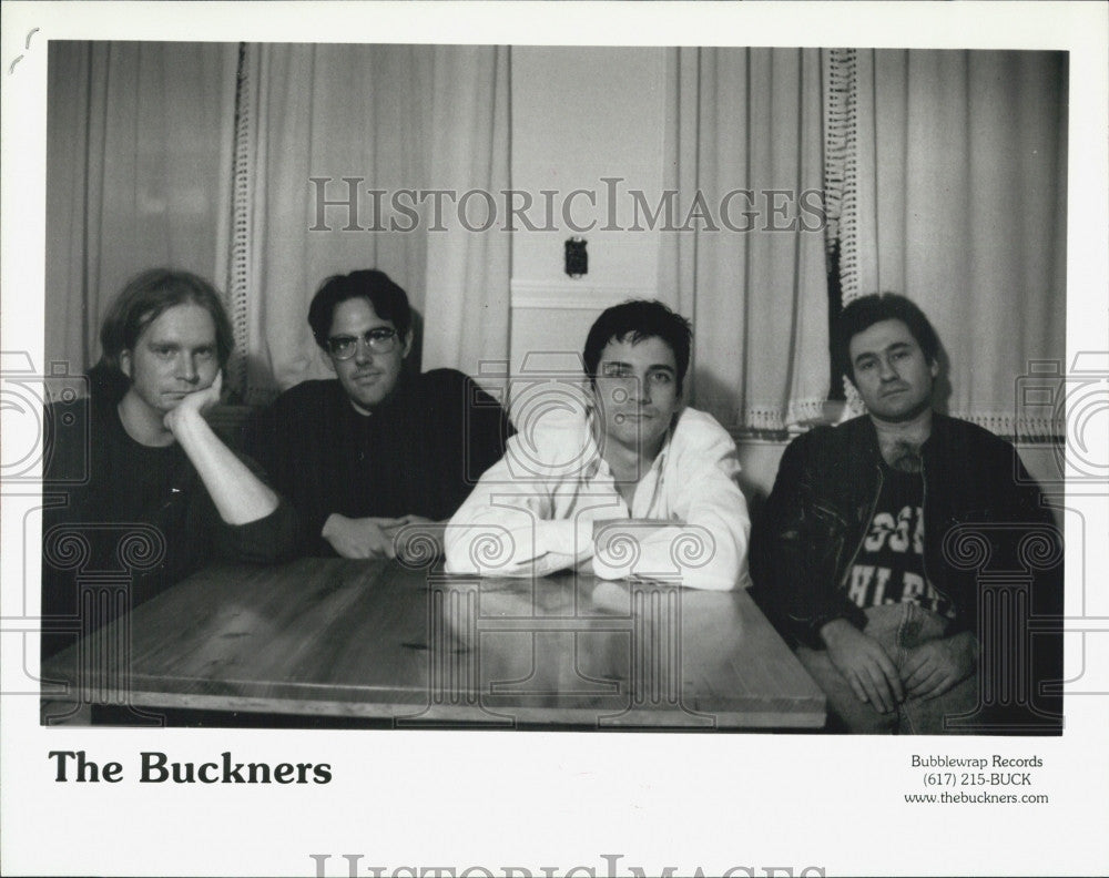 1998 Press Photo Members Of Music Group The Buckners - Historic Images