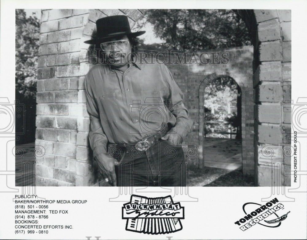 Press Photo Buckwheat Zydeco - Historic Images