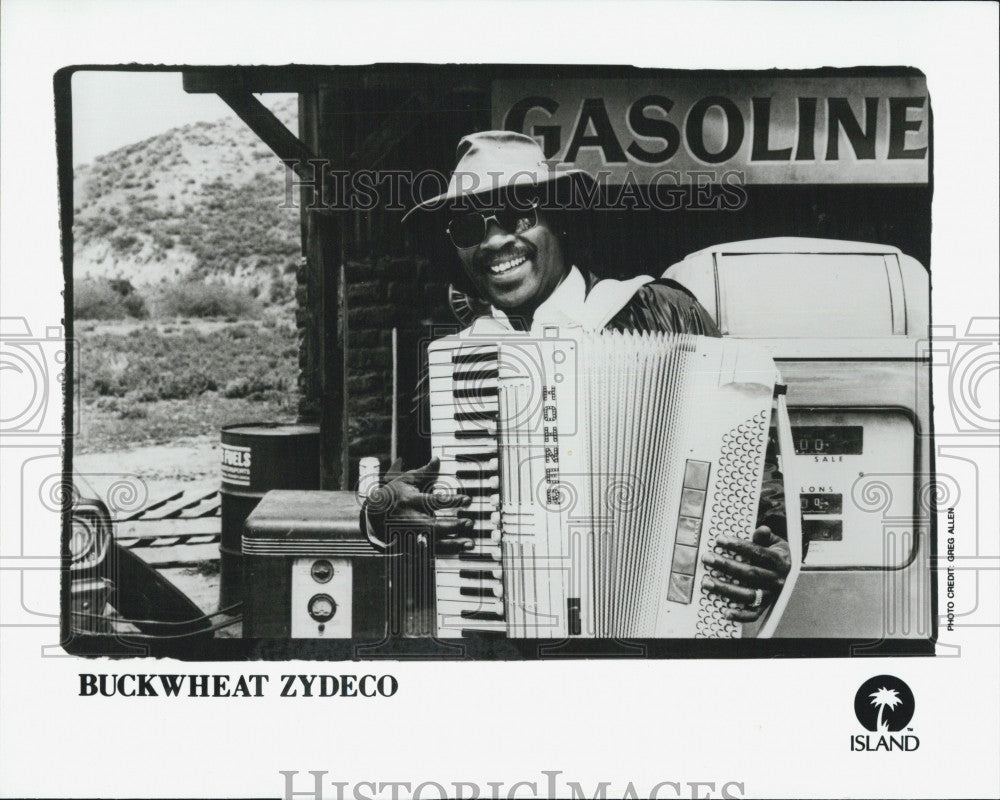 Press Photo Buckwheat Zydeco - Historic Images