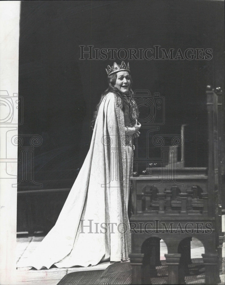 1979 Press Photo Soprano singer Leonie Rysanek in &quot;Tannhaeuser&quot; - Historic Images