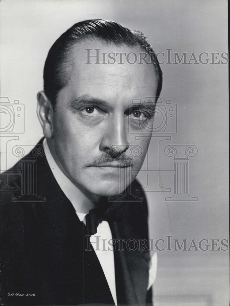 1954 Press Photo Actor Fredric March in Samuel Goldwyn&#39;s The Best Years of our - Historic Images