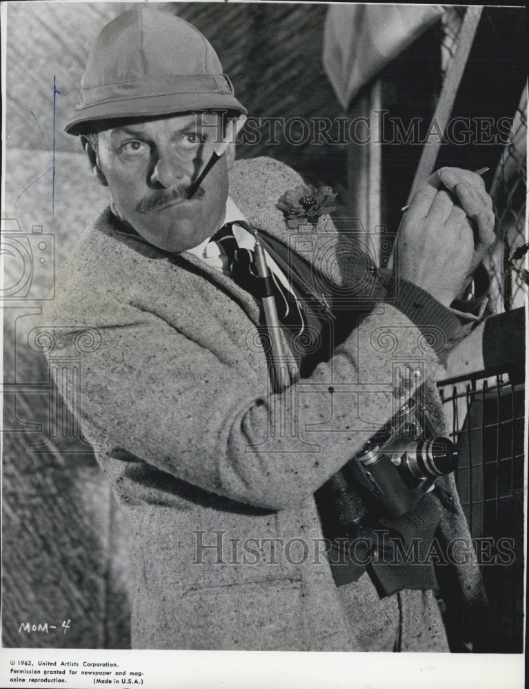 1962 Press Photo Terry-Thomas As Spender In The Mouse on the Moon  COPY - Historic Images