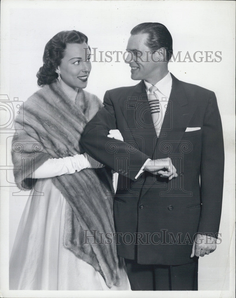 1952 Press Photo Ben And Randy Myerson Film Television Actor - Historic Images