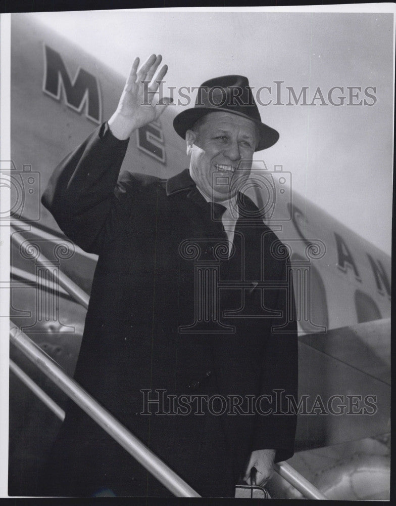 1965 Press Photo George Stevens, producer of &quot;Greatest Story Ever Told&quot; - Historic Images