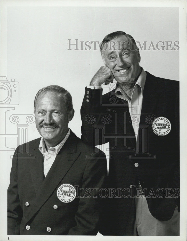 1981 Press Photo Comics Dan Rowan, Dick Martin - Historic Images