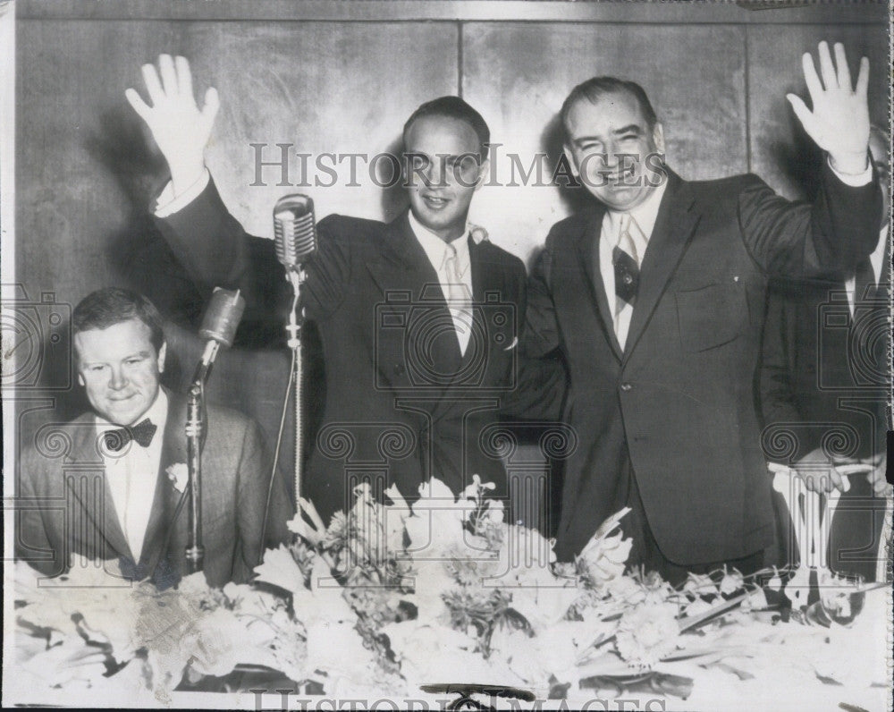 1954 Press Photo Roy Cohn Resigns Chief Council McCarthy Committee Morris - Historic Images