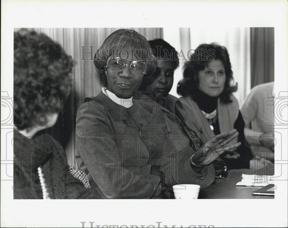 Press Photo Shirley Chisolm at Northwestern U - Historic Images