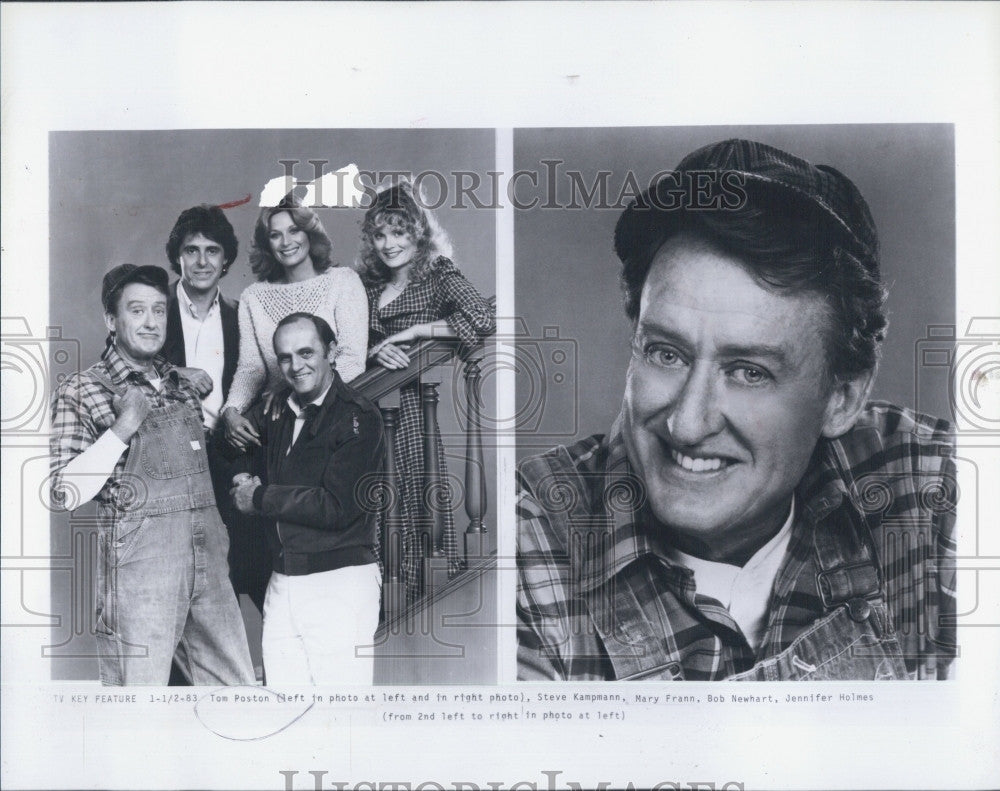 Steve Kampmann Mary Frann Bob Newhart Jennifer Holmes Actor 1983 Vintage  Press Photo Print - Historic Images