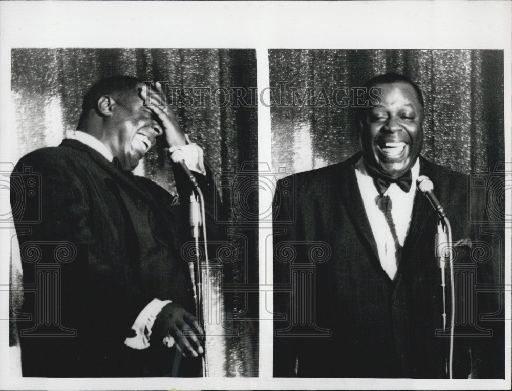 1967 Press Photo Negro comedian George Kirby - Historic Images