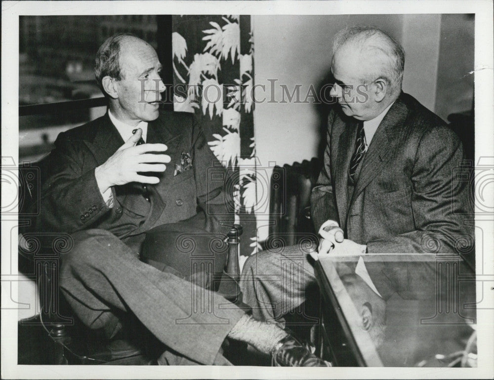 1942 Press Photo Lord Halifax British Ambassador To United States Phillip Murray - Historic Images