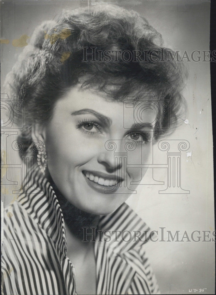 1956 Press Photo Actress, Ursula Thiess for a role - Historic Images