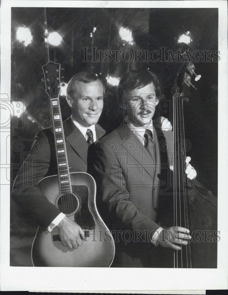 1970 Press Photo Tommy &amp; Dick Smothers In The Smothers Brothers Reunion - Historic Images