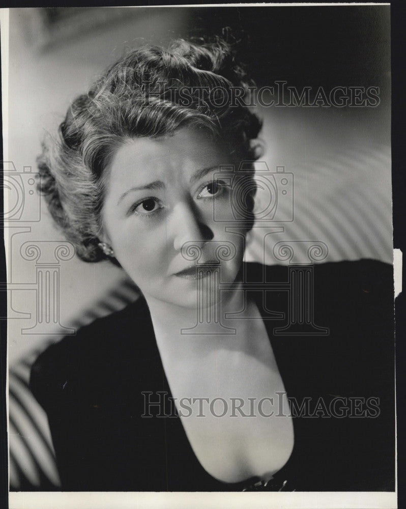 1952 Press Photo Fay Bainter stars in &quot;Jenny&quot; - Historic Images