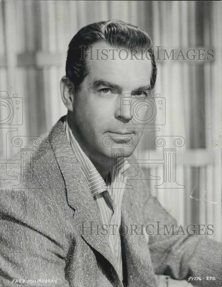 1955 Press Photo Fred MacMurray stars in &quot;The Far Horizons&quot; - Historic Images