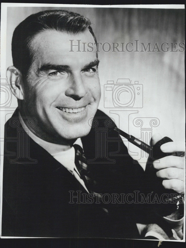 1967 Press Photo Veteran actor Fred MacMurray - Historic Images